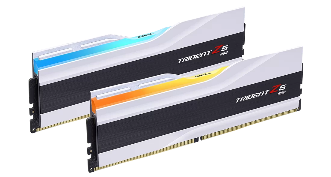 【本月熱賣】G Skill Trident Z5RK RGB DDR5 6400 Mhz 64GB (32GBx2) CL32 (F5-6400J3239G32GX2-TZ5RW)