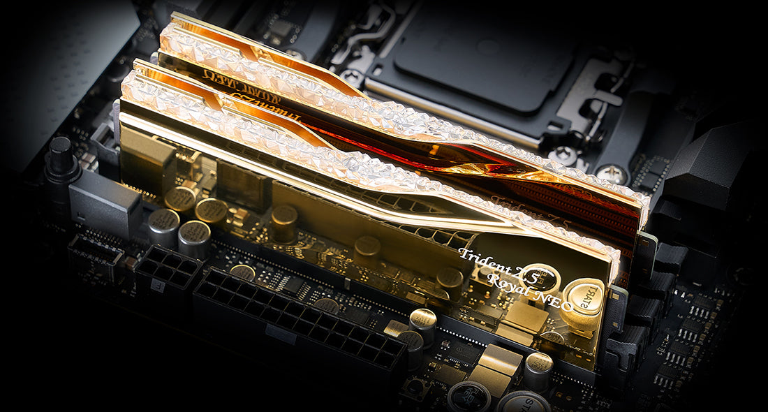 G.Skill Trident Z5 ROYAL Neo RGB Gold DDR5 6000 MHz - AMD EXPO