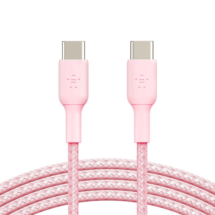 Belkin Boost Charge USB-C 至 USB-C 60W 編織充電線