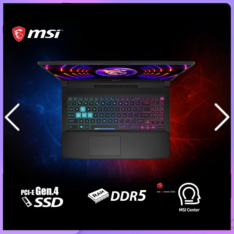 MSI Katana 17 B13VFK ( i9-13900H / RTX4060 / QHD ) Gaming Notebook
