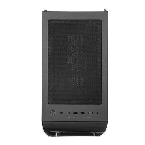 SilverStone FARA H1M M-ATX Case 钢制蜂巢格纹设计