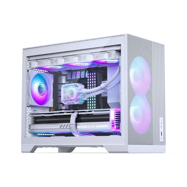 Phanteks XT M3 TEMPERED GLASS MATX CASE 機箱 (黑/白)