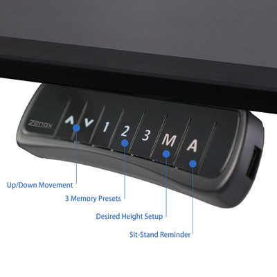 ZenoX Hades ARGB 冥王电竞台Gaming Desk Pro 3.0 (1.2M/1.5M/1.8M) (升降版)