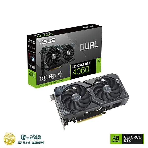 ASUS 華碩 Dual GeForce RTX 4060 V2 OC 顯示卡 8G