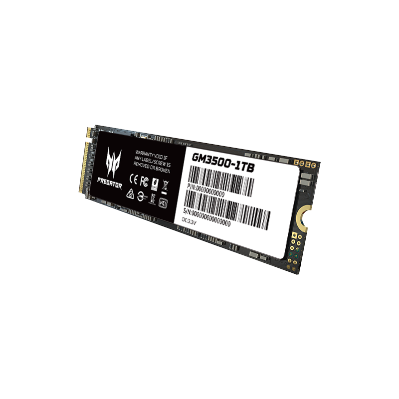 Acer Predator GM3500 TLC M.2 NVMe PCle 3.0 x 4 SSD