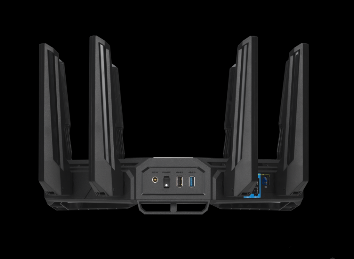 ASUS 华硕ROG Rapture GT-BE98 BE25000 四频WiFi 7 (802.11be) 电竞无线路由器