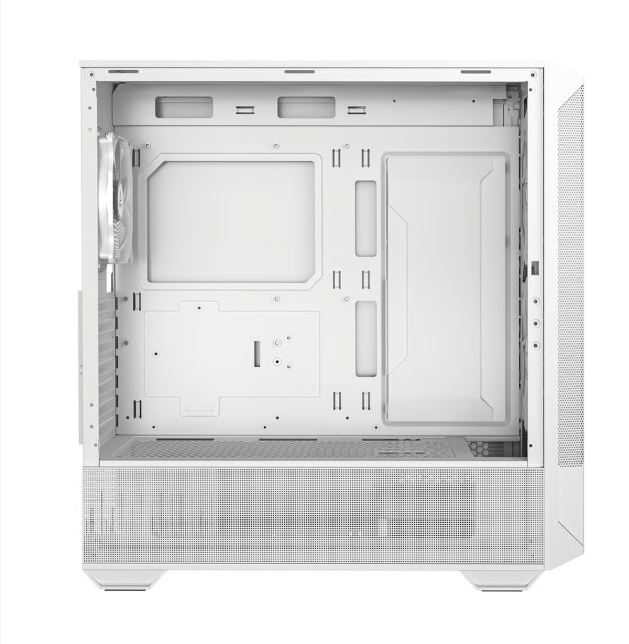 (內附3隻風扇) Antec NX416L ATX Case (Black/White) 鋼化玻璃側板