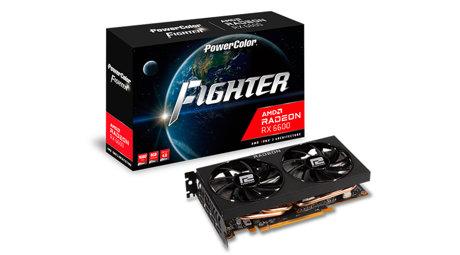 PowerColor FIGHTER Radeon RX 6600 8G OC 顯示卡