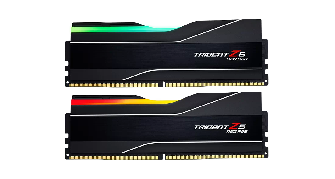 G.SKILL Trident Z5 NEO RGB DDR5 6400Mhz 32GB (16GB*2) CL32 Black/White (EXPO AMD Version)