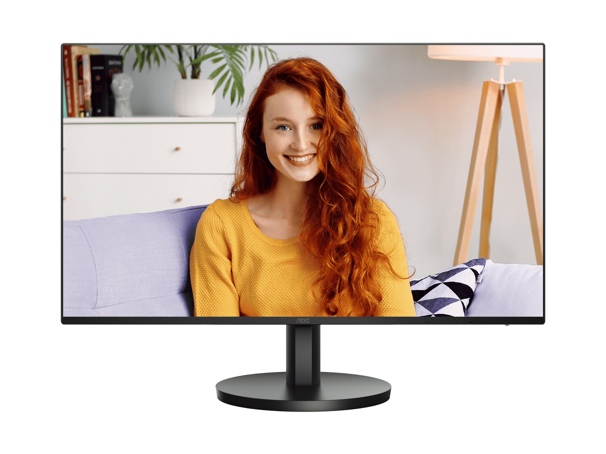 AOC 24B3HA2 24" FHD IPS 100Hz 1ms Monitor 萤幕内置喇叭