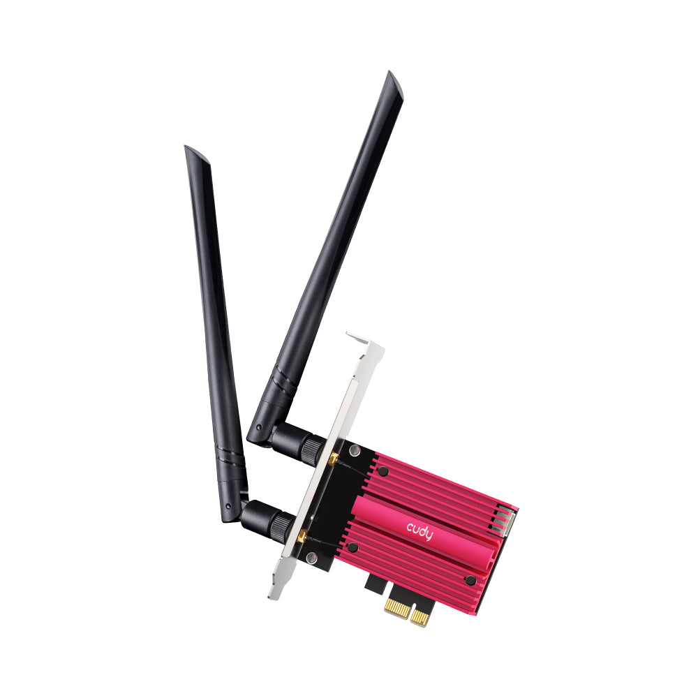 Cudy 多酷CUDY WE3000S AX5400 Wi-Fi 6E PCI-E 网络接收器(桌上型电脑用) 香港行货
