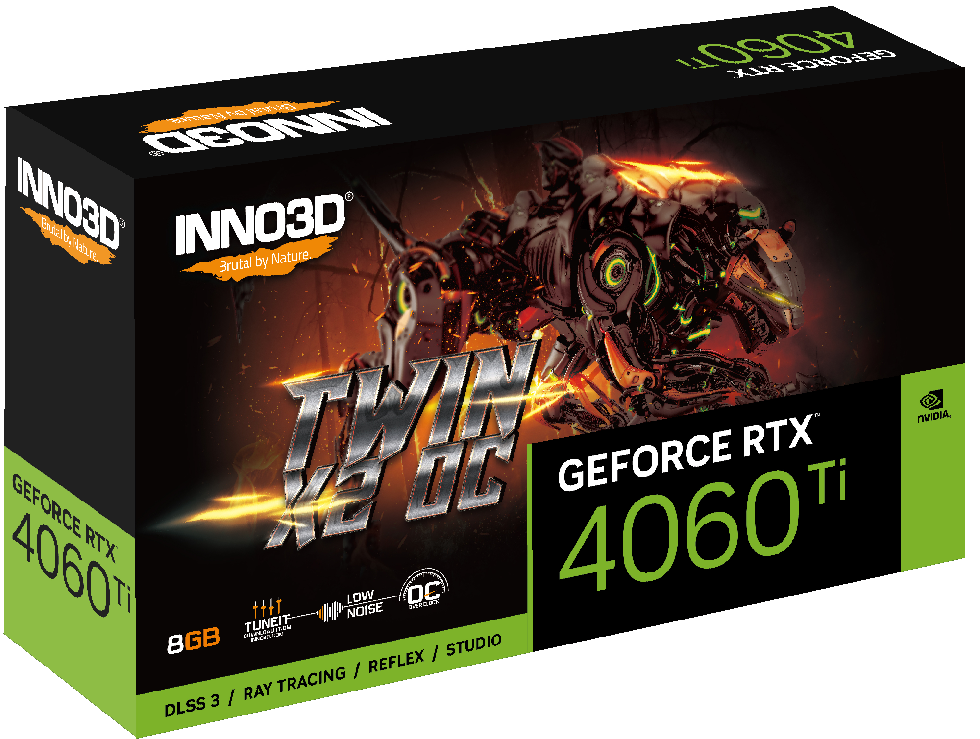 Inno3D GeForce RTX™ 4060 Ti 8GB TWIN X2