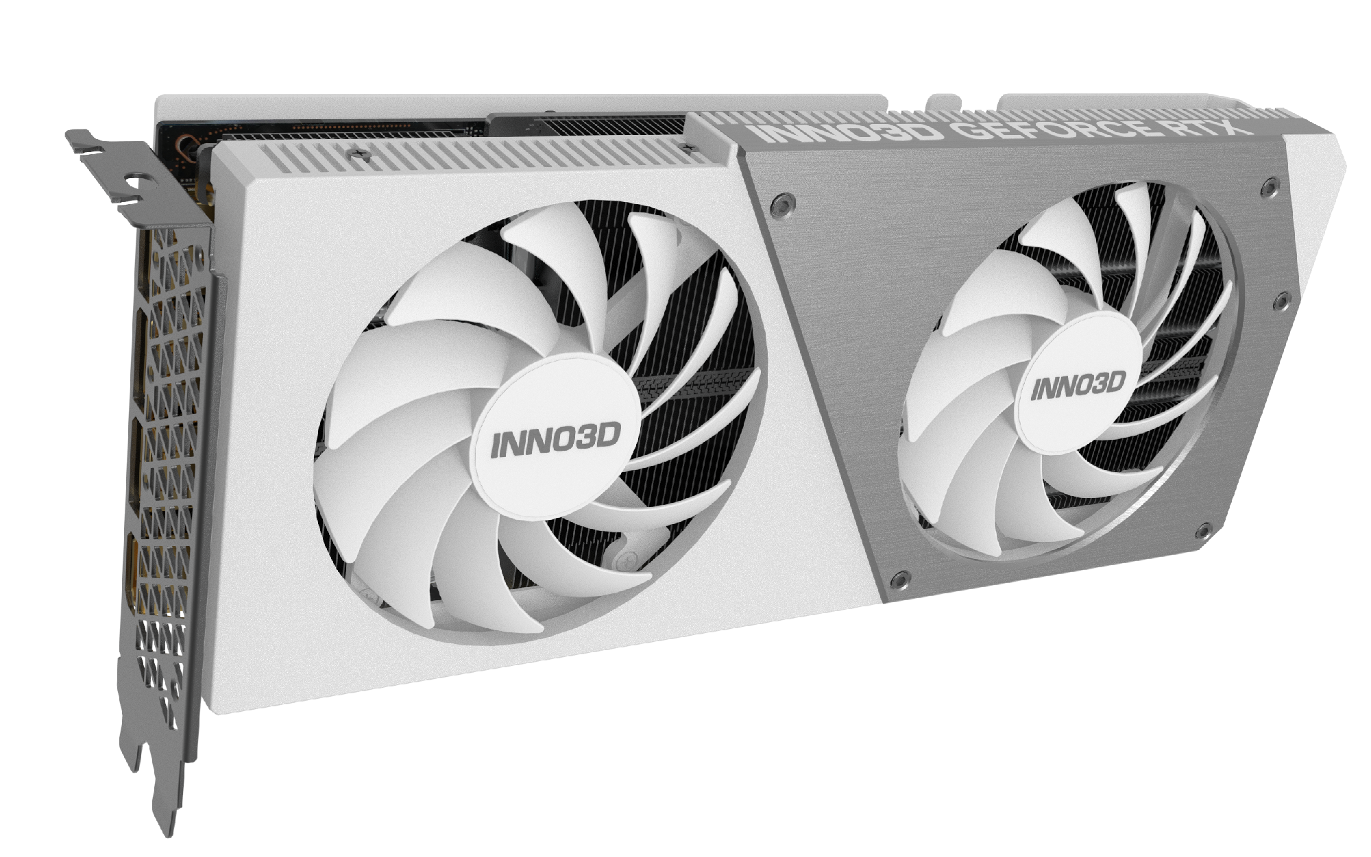 INNO3D GeForce RTX 4070 SUPER TWIN X2 OC 显示卡12GB GDDR6X White