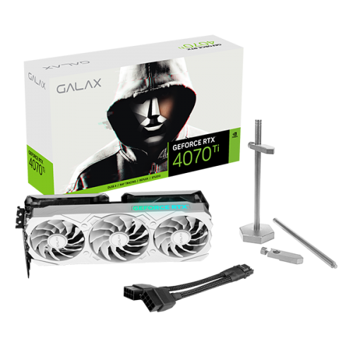 GALAX GeForce RTX 4070 Ti EX Gamer 1-Click OC V2 White