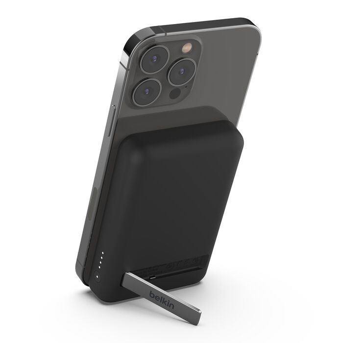 Belkin Boost Charge 5000mAh 便攜式磁力無線行動電源 內置支架