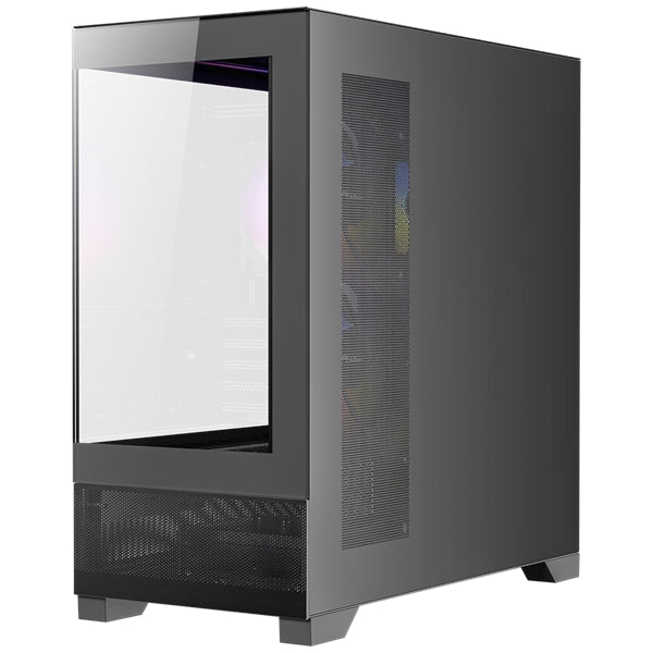 (内附3只风扇)Antec CX500M RGB MATX 电竞机箱黑/白