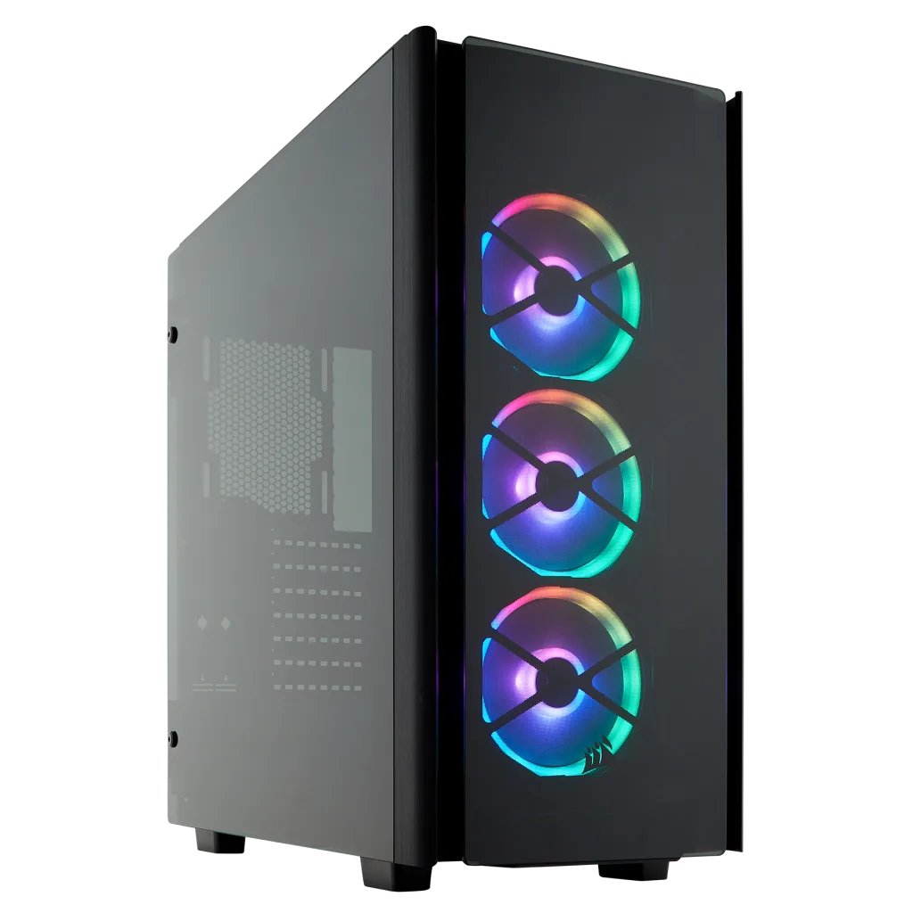 CORSAIR Obsidian Series 500D RGB SE Premium ATX 机箱强化玻璃