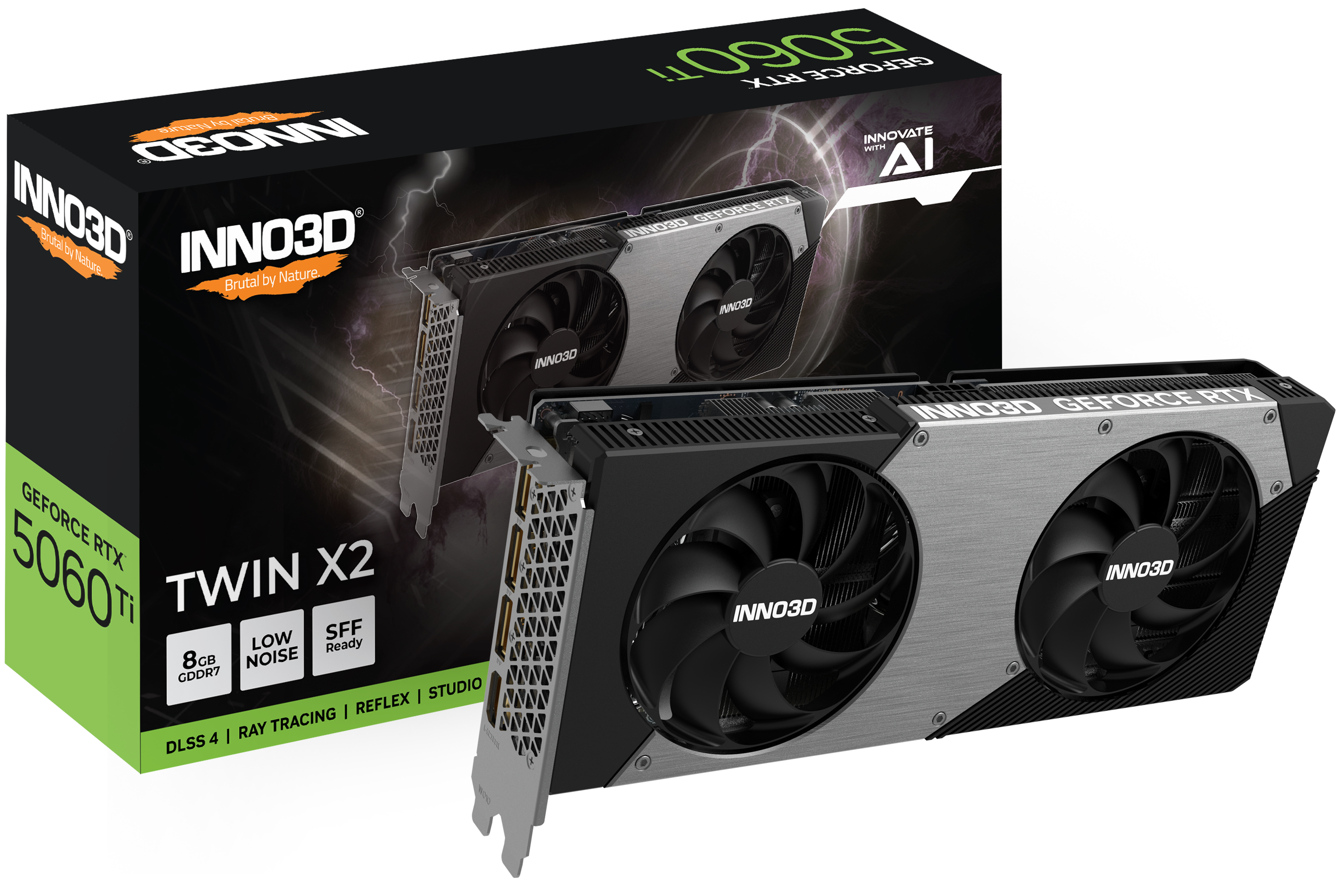INNO3D GeForce RTX 5060 Ti TWIN X2 显示卡8GB 