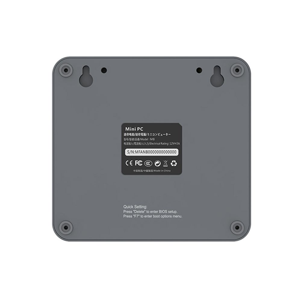 MOREFINE M8 迷你電腦 16GB RAM 3200Hz+512GB SSD WIN11 PRO (N150)