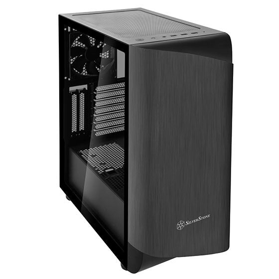 SilverStone FARA H1M M-ATX Case 钢制蜂巢格纹设计