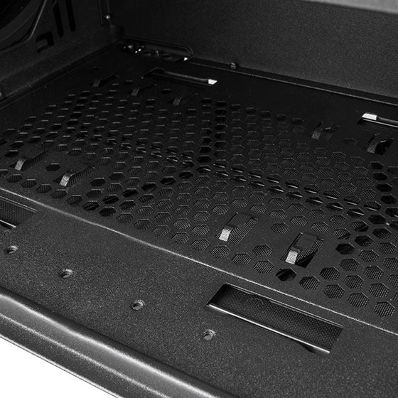 SilverStone FARA H1M M-ATX Case 钢制蜂巢格纹设计