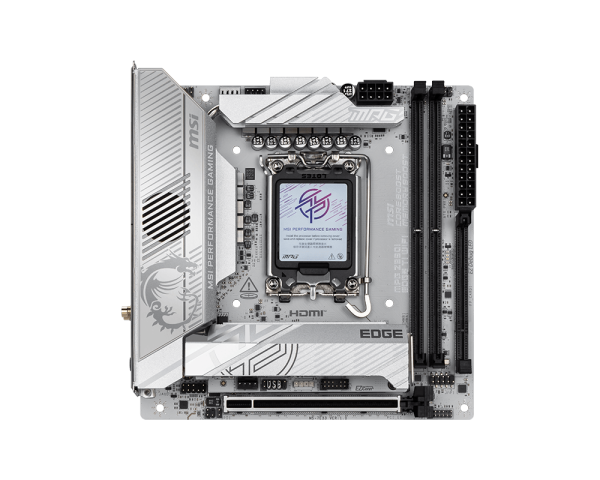 MSI 微星 MPG Z890I EDGE TI WIFI ITX 白色主機板 (DDR5)