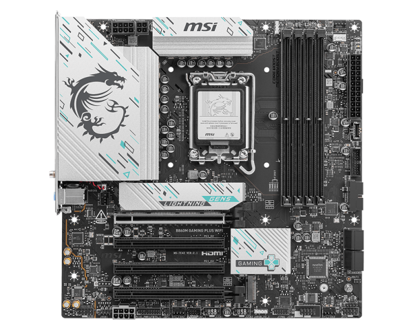 MSI 微星B860M GAMING PLUS WIFI MATX 主机板