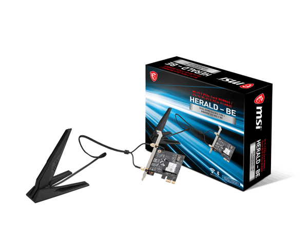 MSI 微星HERALD-BE NCM865 WiFi7 无线wifi 蓝牙卡
