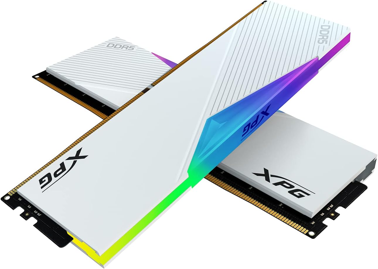 (2024優惠)ADATA XPG Lancer RGB 32GB (2x16GB) 6000MHz ADATA XPG Lancer RGB 32GB (2x16GB)  6000MHz DDR5 (AX5U6000C4016G-DCLARWH)(WHITE)