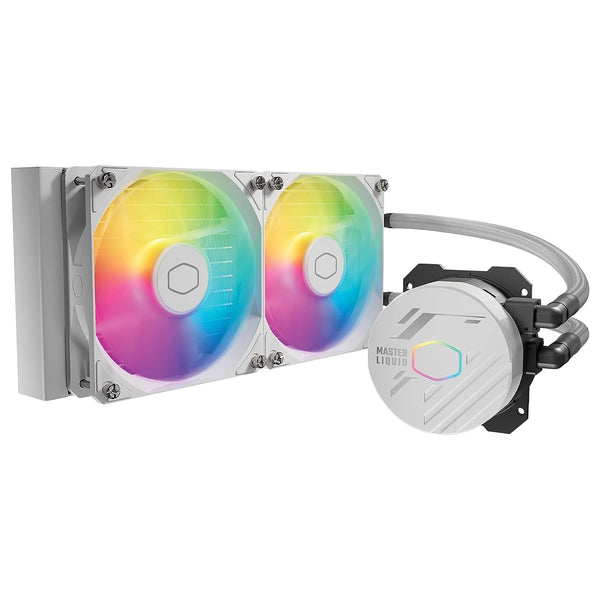 【复活节呈献】Cooler Master MasterLiquid ML240L Core ARGB 水冷散热器黑/ 白