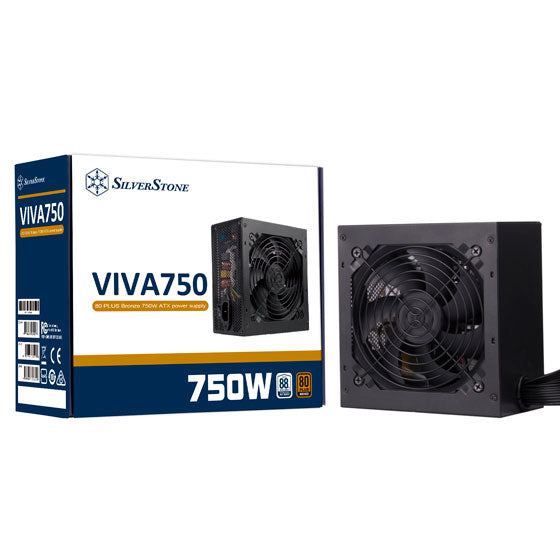 SilverStone VIVA 750 Bronze 750W 80 PLUS Bronze 銅牌 主機電源