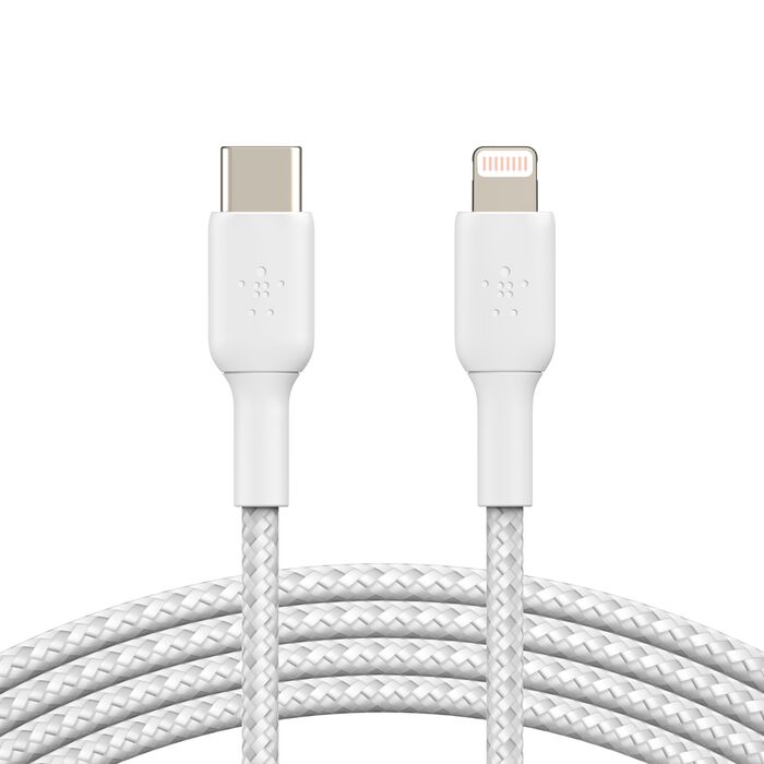Belkin Boost Charge Lightning 至 USB-C 編織充電線