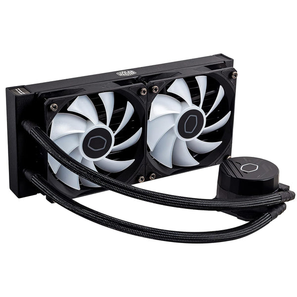 【复活节呈献】Cooler Master MasterLiquid ML240L Core ARGB 水冷散热器黑/ 白