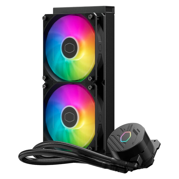 【复活节呈献】Cooler Master MasterLiquid ML240L Core ARGB 水冷散热器黑/ 白