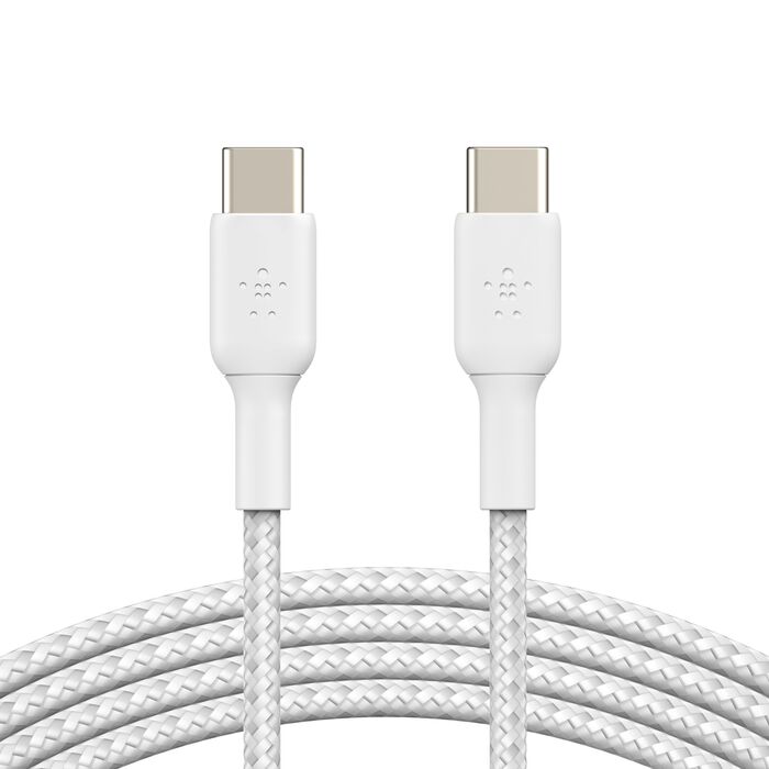 Belkin Boost Charge USB-C 至 USB-C 100W 編織充電線