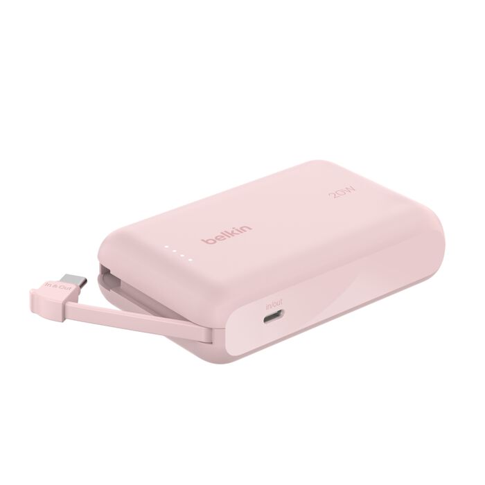 Belkin Boost Charge 10000mAh 便攜式行動電源 內置 USB-C線