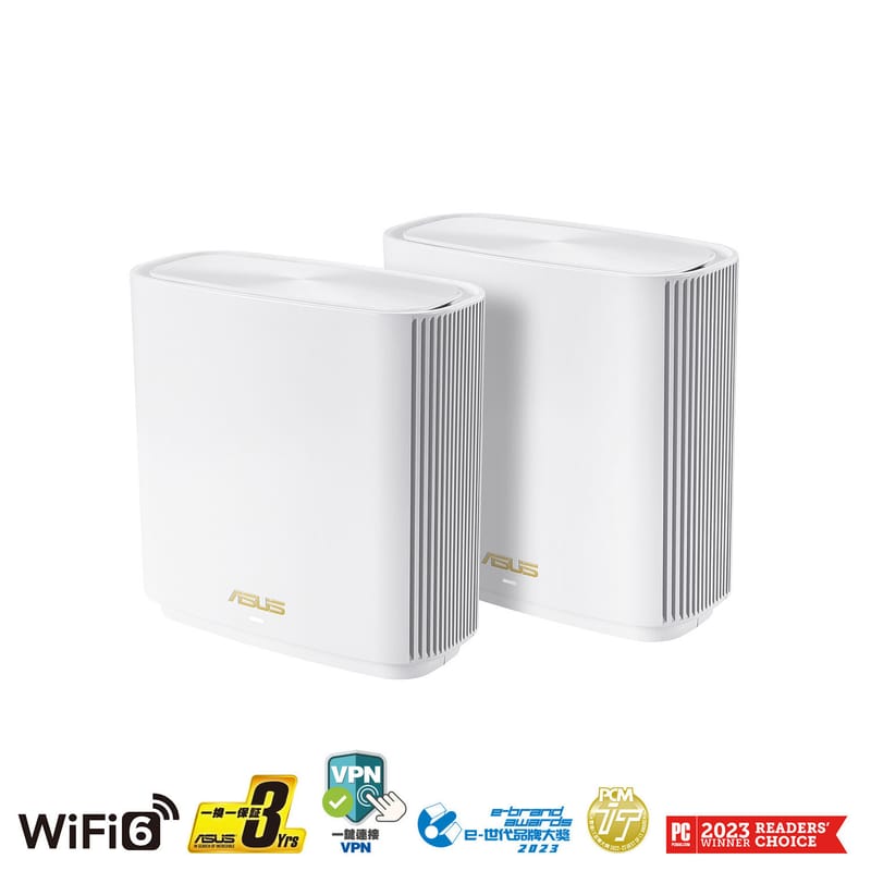 ASUS ZENWIFI XT8 V2 AX6600 三頻 Mesh WiFi System 網狀路由器 黑/白