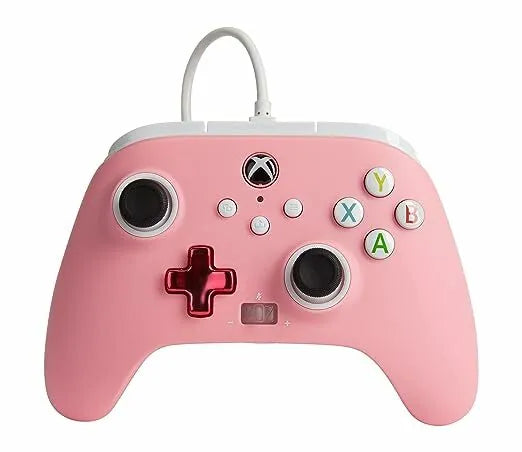 Microsoft Xbox Power A ENWIRED CONTROLLER 有线控制器(粉红/蓝/迷彩蓝/迷彩红/超音鼠)