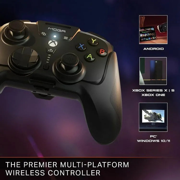 Microsoft Xbox PowerA MOGA Wireless Controller 黑色 無線遊戲控制器