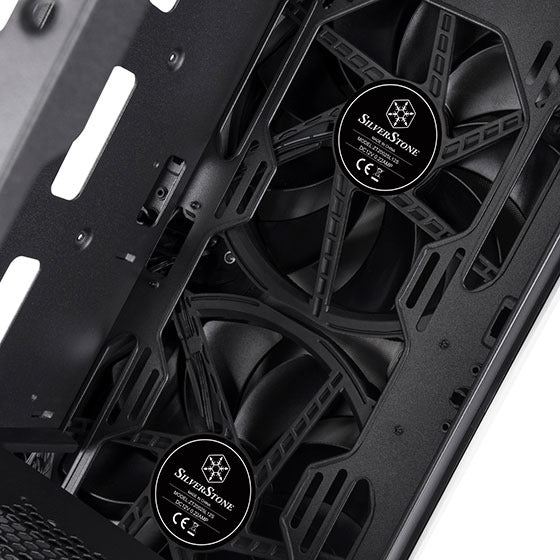SilverStone FARA H1M M-ATX Case 钢制蜂巢格纹设计