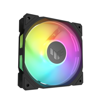 ASUS TUF Gaming TR120 ARGB 120mm 流體動力軸承機箱風扇 黑 / 白 單件裝 / 3件裝