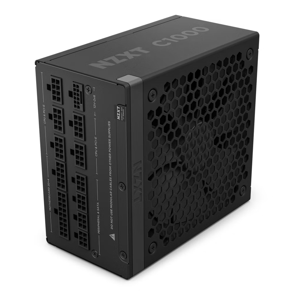NZXT C Series C1000 Gold ATX 3.1 1000W 80Plus Gold 金牌 全模組 火牛 (10年保)