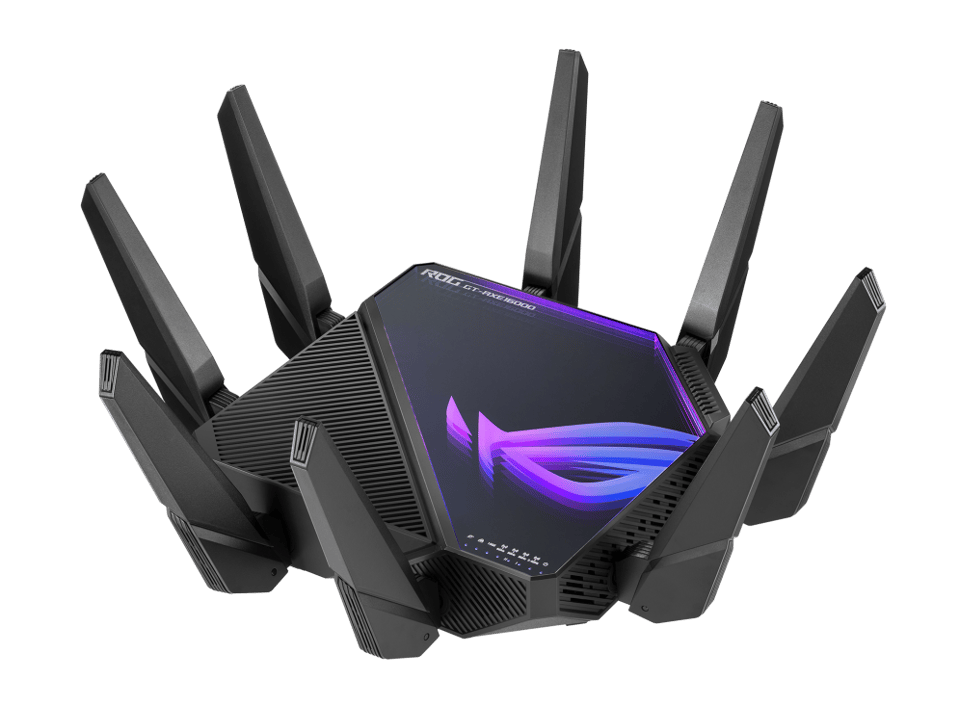 ASUS 华硕ROG Rapture GT-AXE16000 四频WiFi 6E 电竞路由器