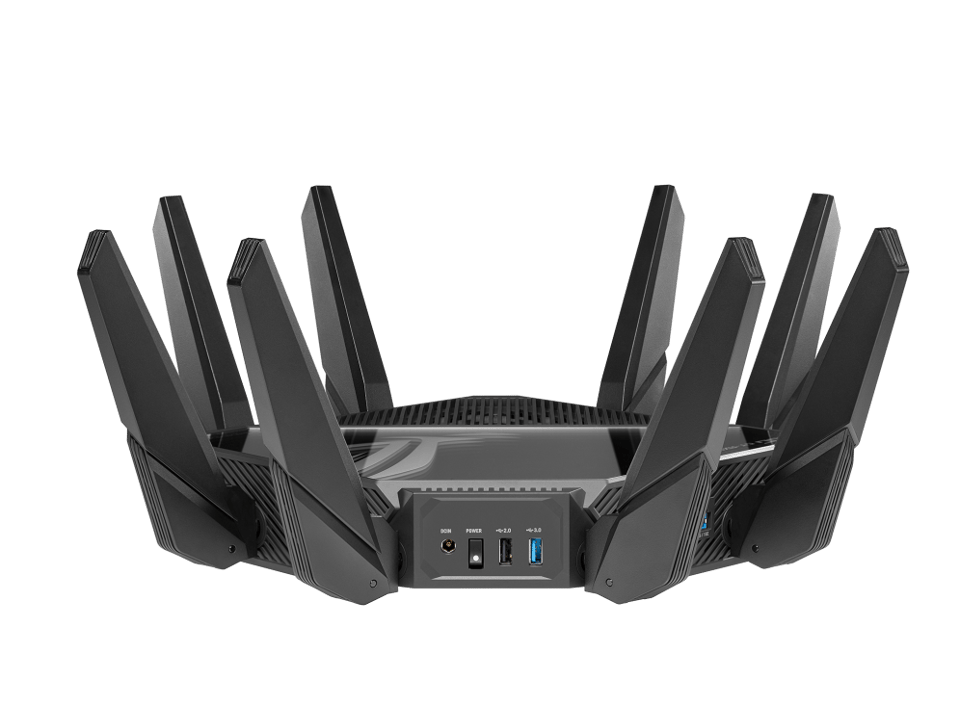 ASUS 华硕ROG Rapture GT-AXE16000 四频WiFi 6E 电竞路由器