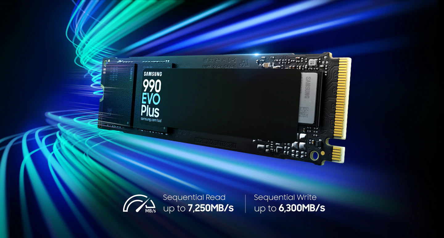 Samsung 990 EVO PLUS M.2 NVME SSD 固態硬碟 7250MB/s