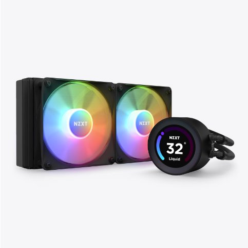 NZXT Kraken Elite 240mm RGB AIO Dsplay 水冷散熱器