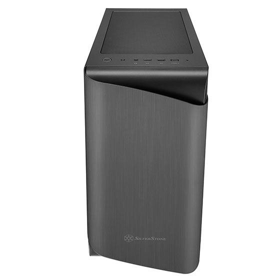 SilverStone FARA H1M M-ATX Case 钢制蜂巢格纹设计