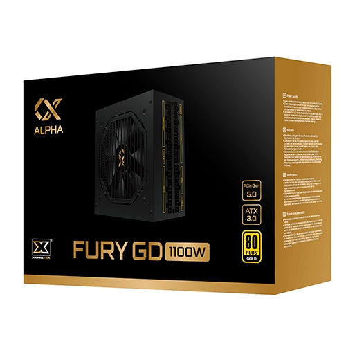 Xigmatek Fury 1100W 80Plus Gold PCIE 5.0 金牌 80PLUS 火牛