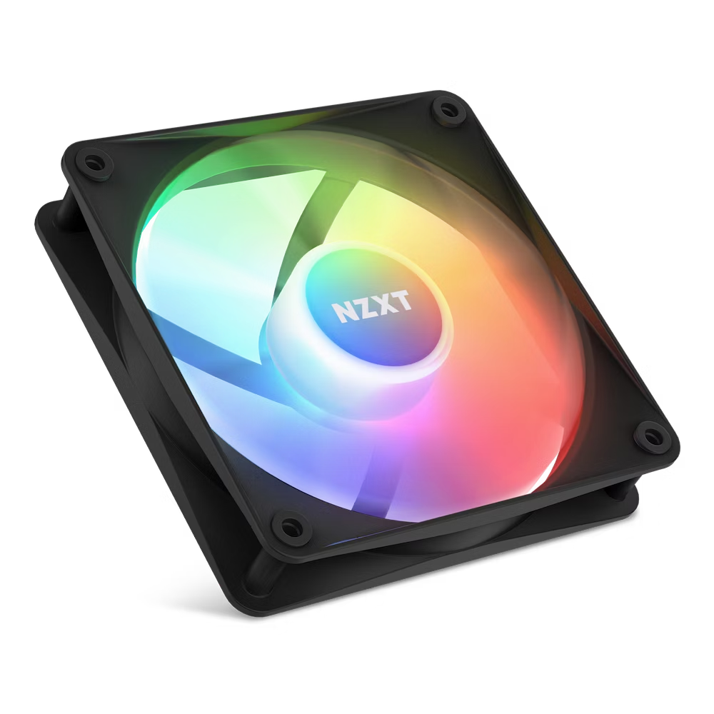 NZXT F120 RGB CORE 120mm 風扇 - Black 黑色