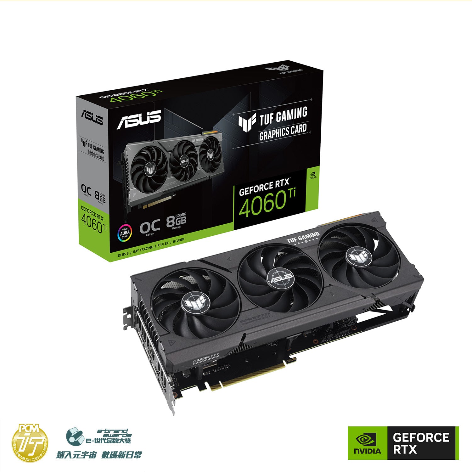 ASUS 華碩 TUF Gaming GeForce RTX 4060 Ti 8G OC 顯示卡